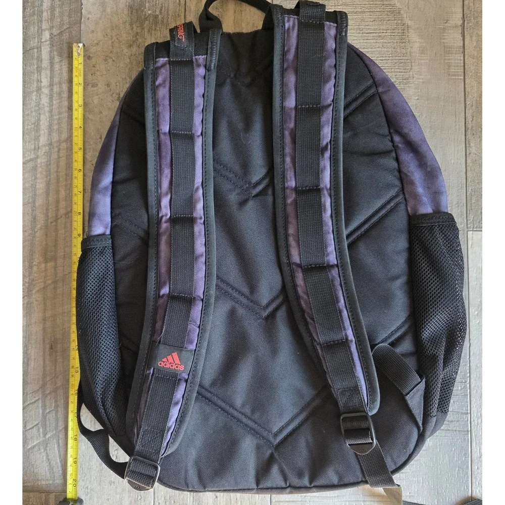 ADIDAS Red/Gray ATHLETIC BACKPACK Soccer Gym Gear Bag Travel Skater‎ gorpcore